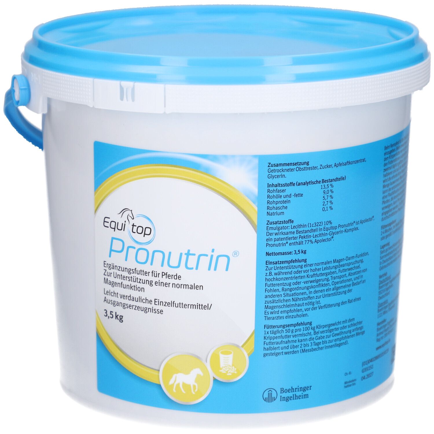 PRONUTRIN Diätfuttermittel Gran Pferde 3.5 kg