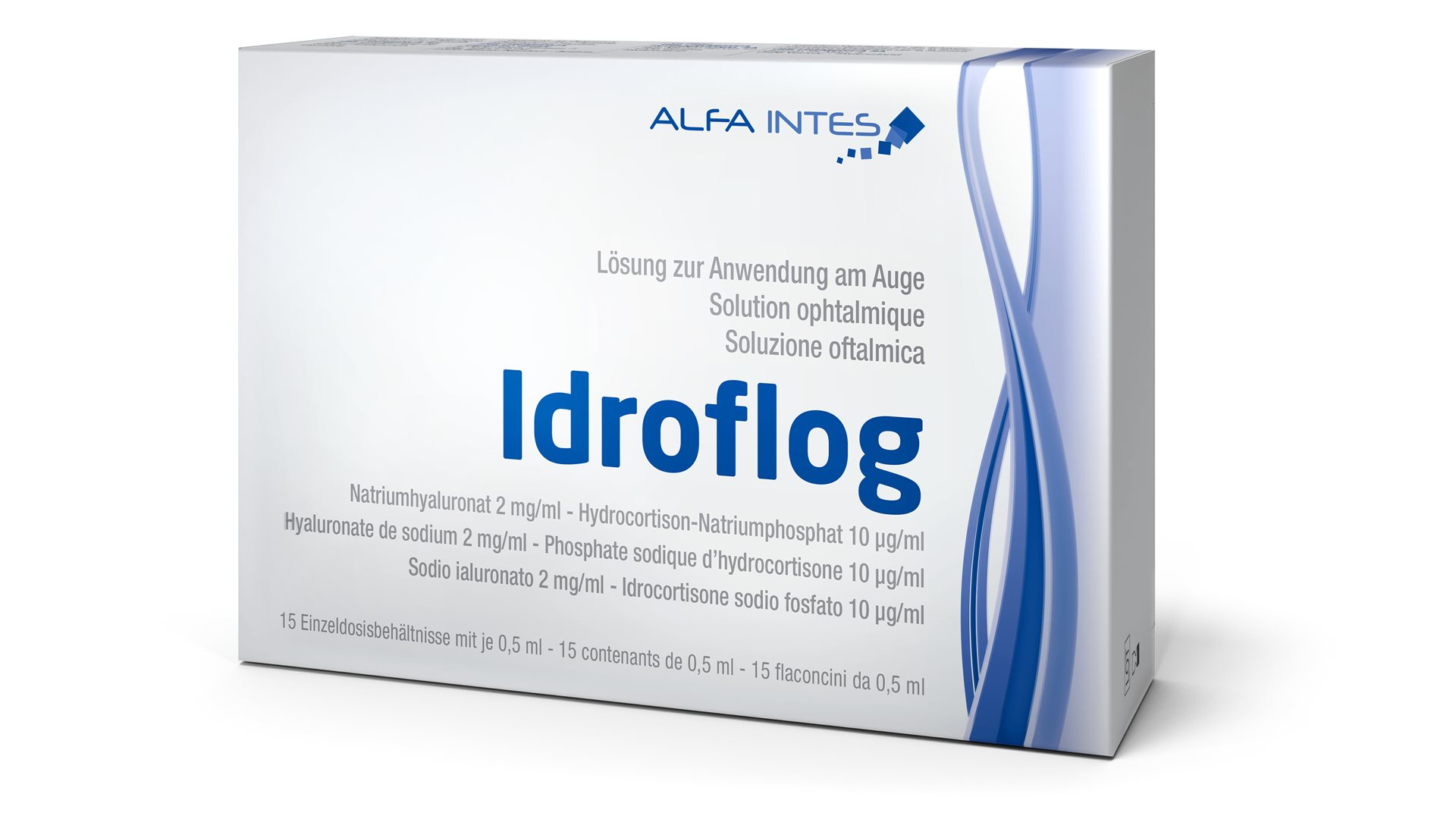 IDROFLOG Lösung zur Anwendung am Auge 15 x 0.5 ml