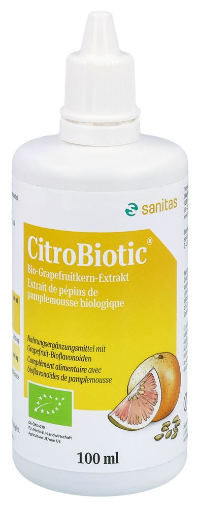 CITROBIOTIC Grapefruitkern Extrakt Bio 100 ml