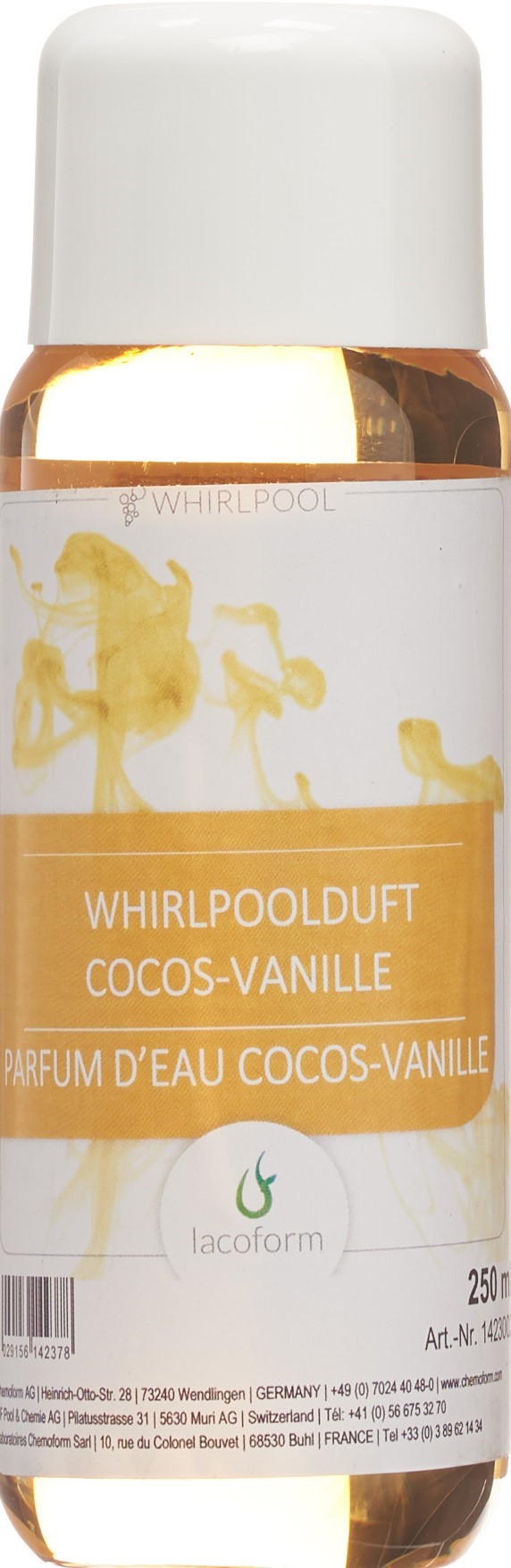 LACOFORM Whirlpoolduft Cocos-Vanille Fl 250 ml