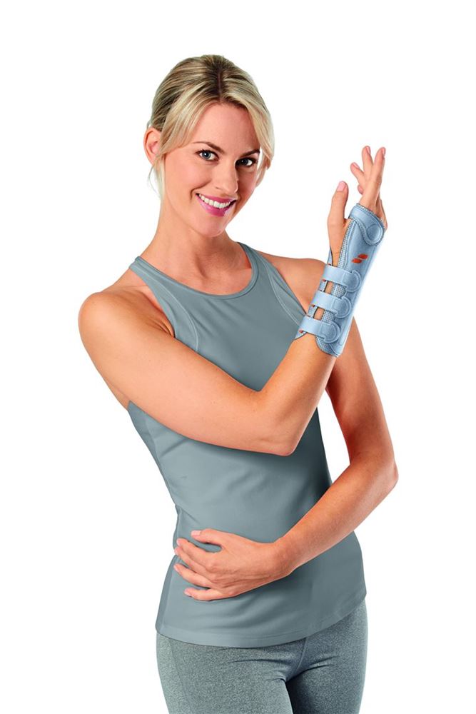 SPORLASTIC Manu Hit Carpal XS links schwarz