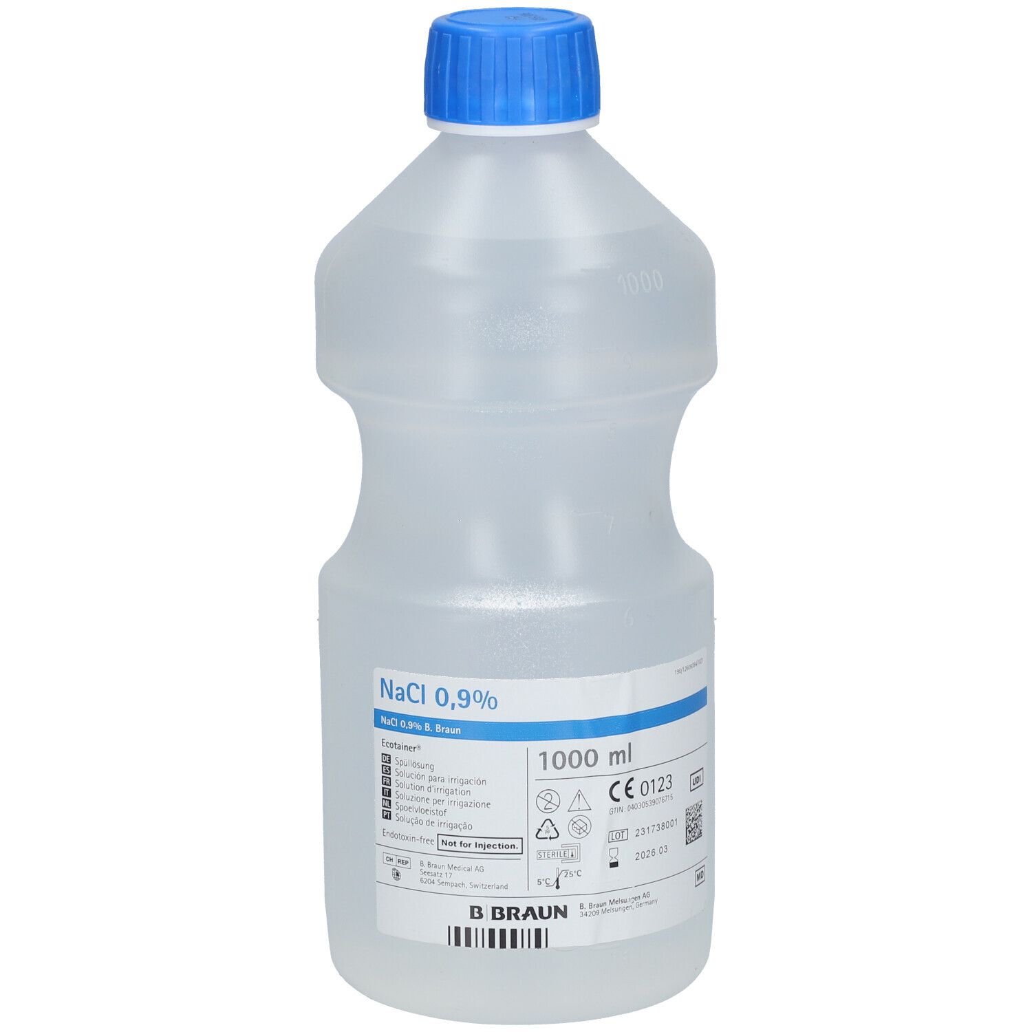 Spüllösung NaCl 0.9% Ecotainer (1000ml)