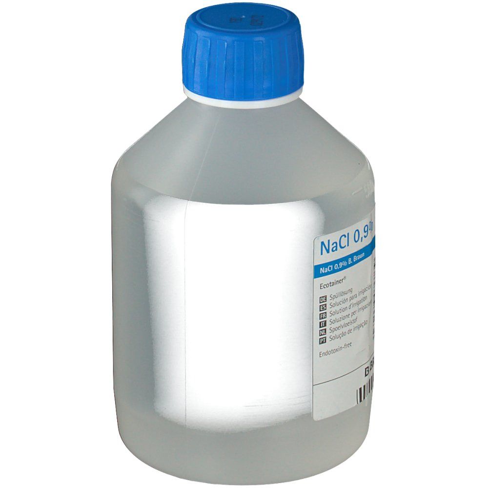 NACL 0,9% B. BRAUN        ET 500 ML WEST