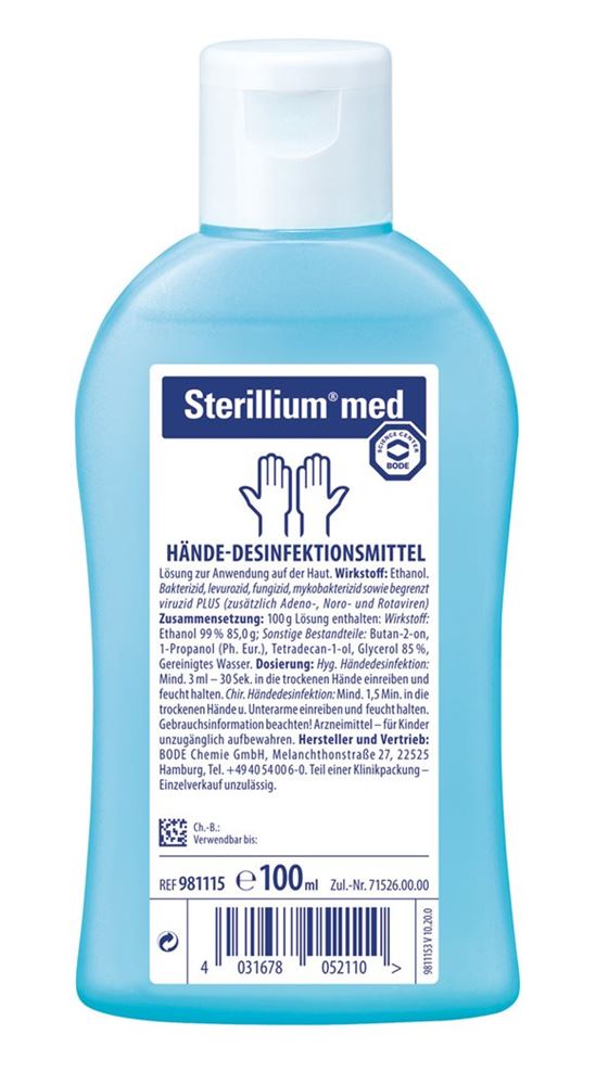 STERILLIUM med CH 100 ml