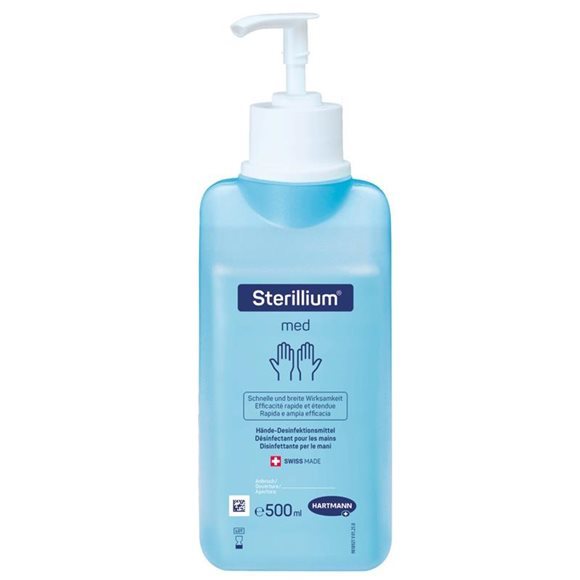 STERILLIUM med mit Pumpe CH 500 ml