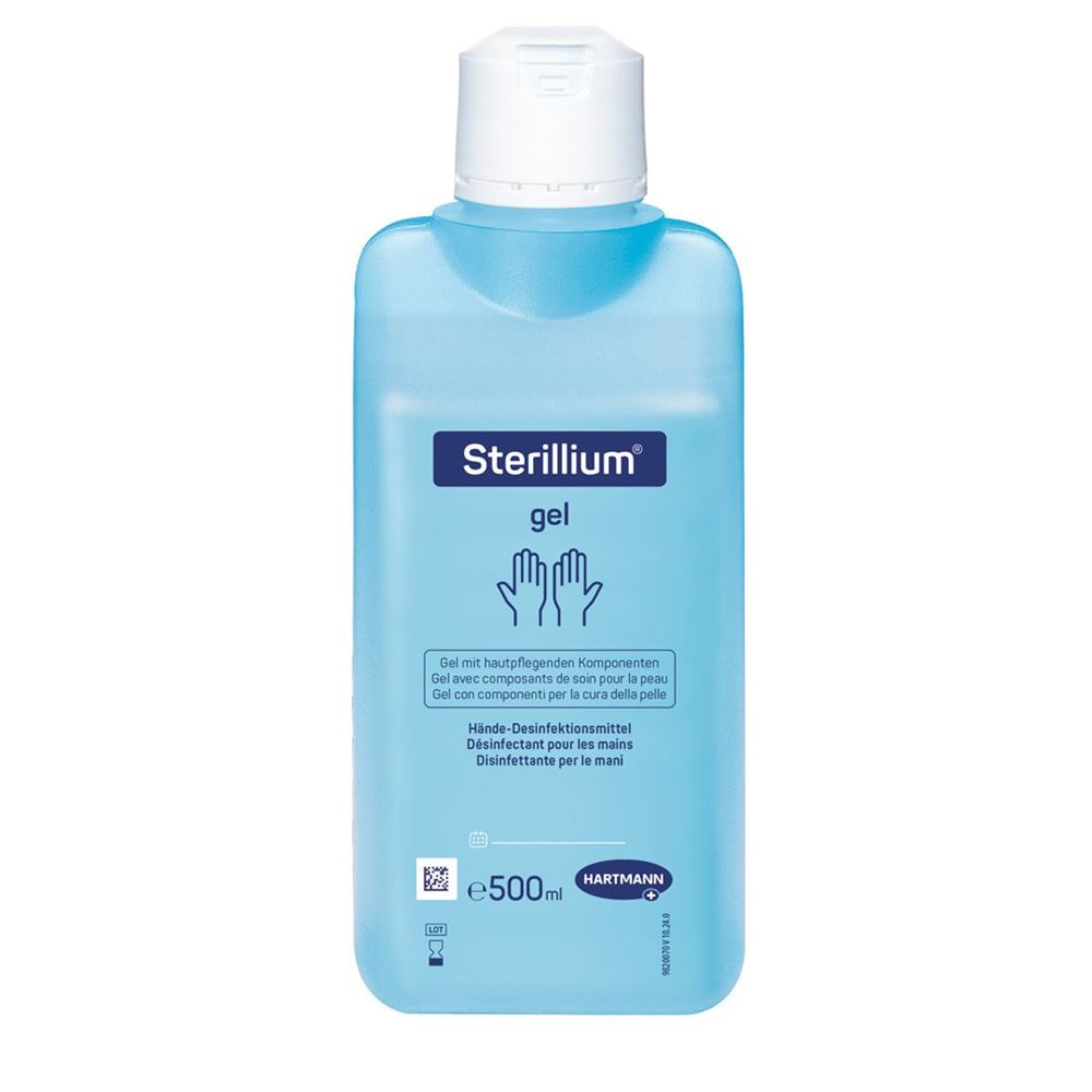 STERILLIUM Gel Händedesinfektion (n) Fl 500 ml