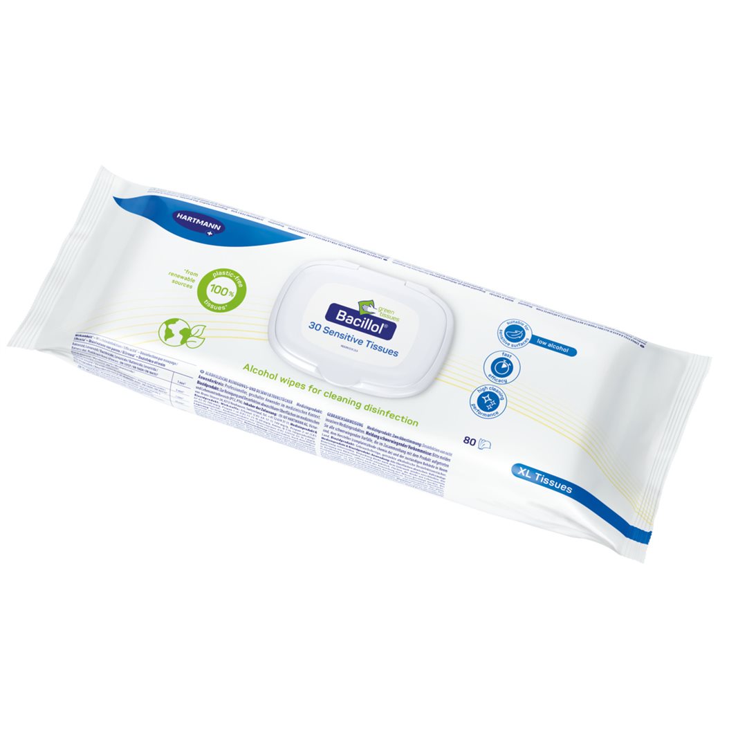 BACILLOL 30 Sensitive Green Tissues Btl 80 Stk