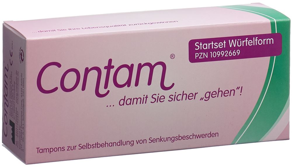 CONTAM Würfel Starterset 1 von jeder Grösse 3 Stk