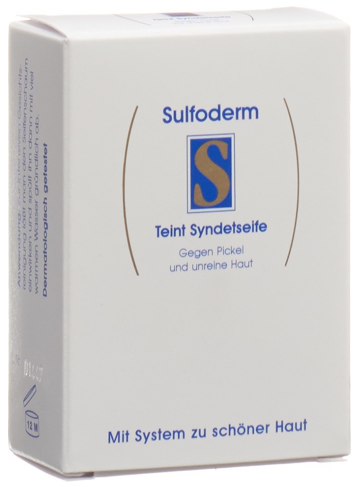 SULFODERM S Teint Syndetseife 100 g