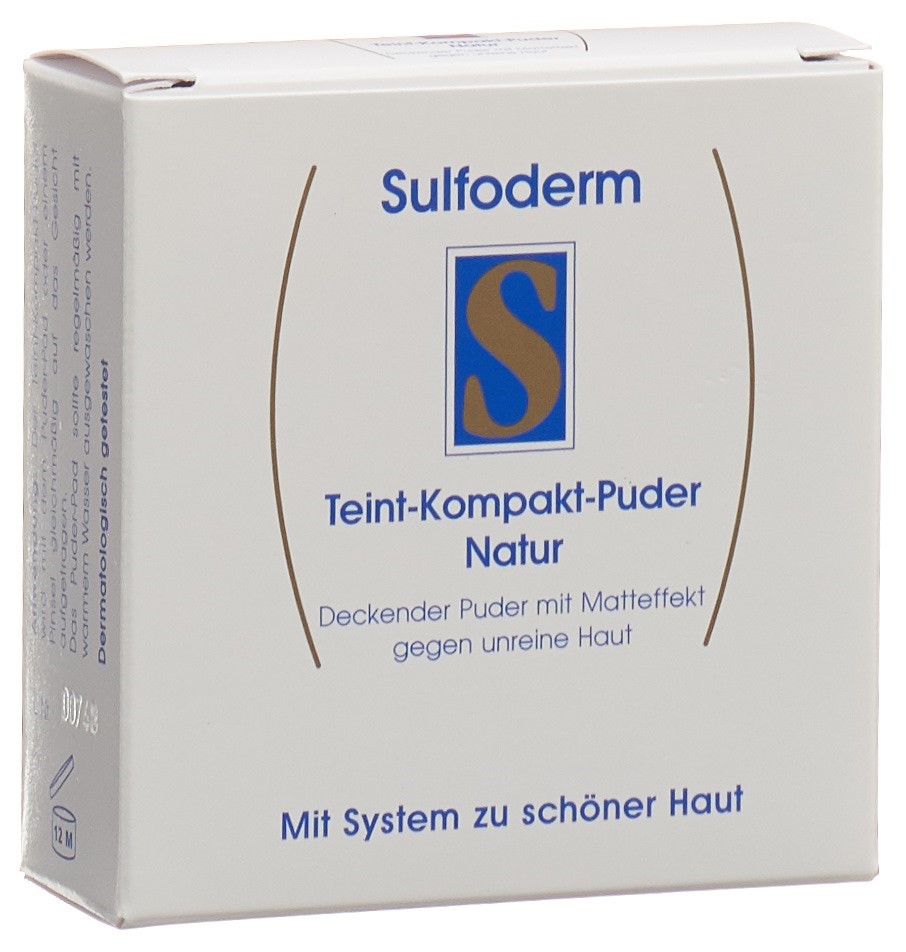 SULFODERM S Teint Kompakt Puder Ds 10 g