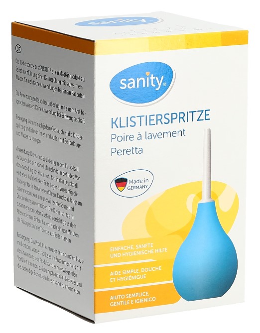 SANITY Birnspritze Gr11 347ml zweiteilig