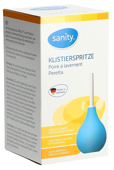 SANITY Birnspritze Gr9 224ml zweiteilig