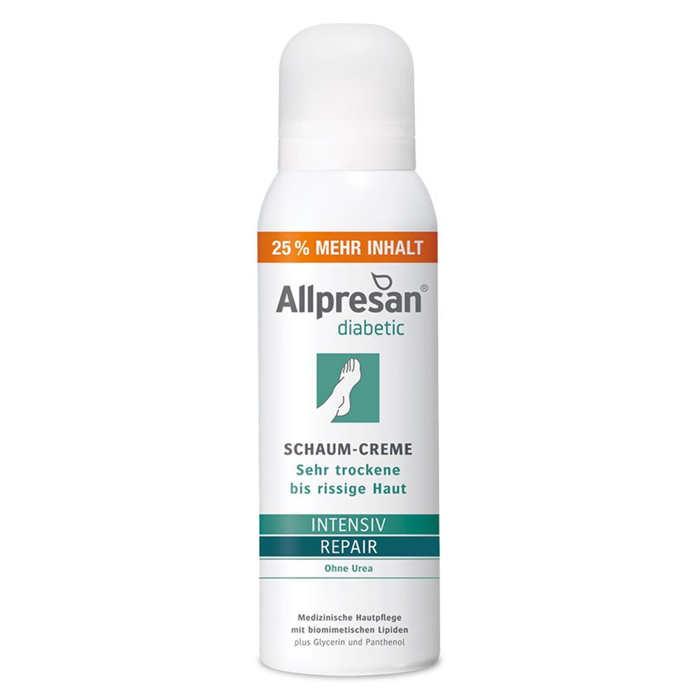 ALLPRESAN diabetic Schaum Cr Int Rep o Urea 125 ml