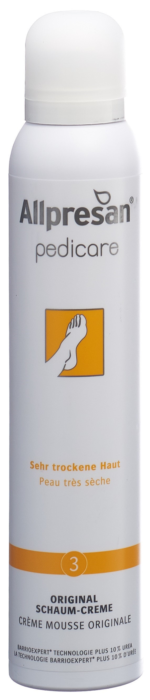 ALLPRESAN pedicare 3 Fuss Schaum 200 ml