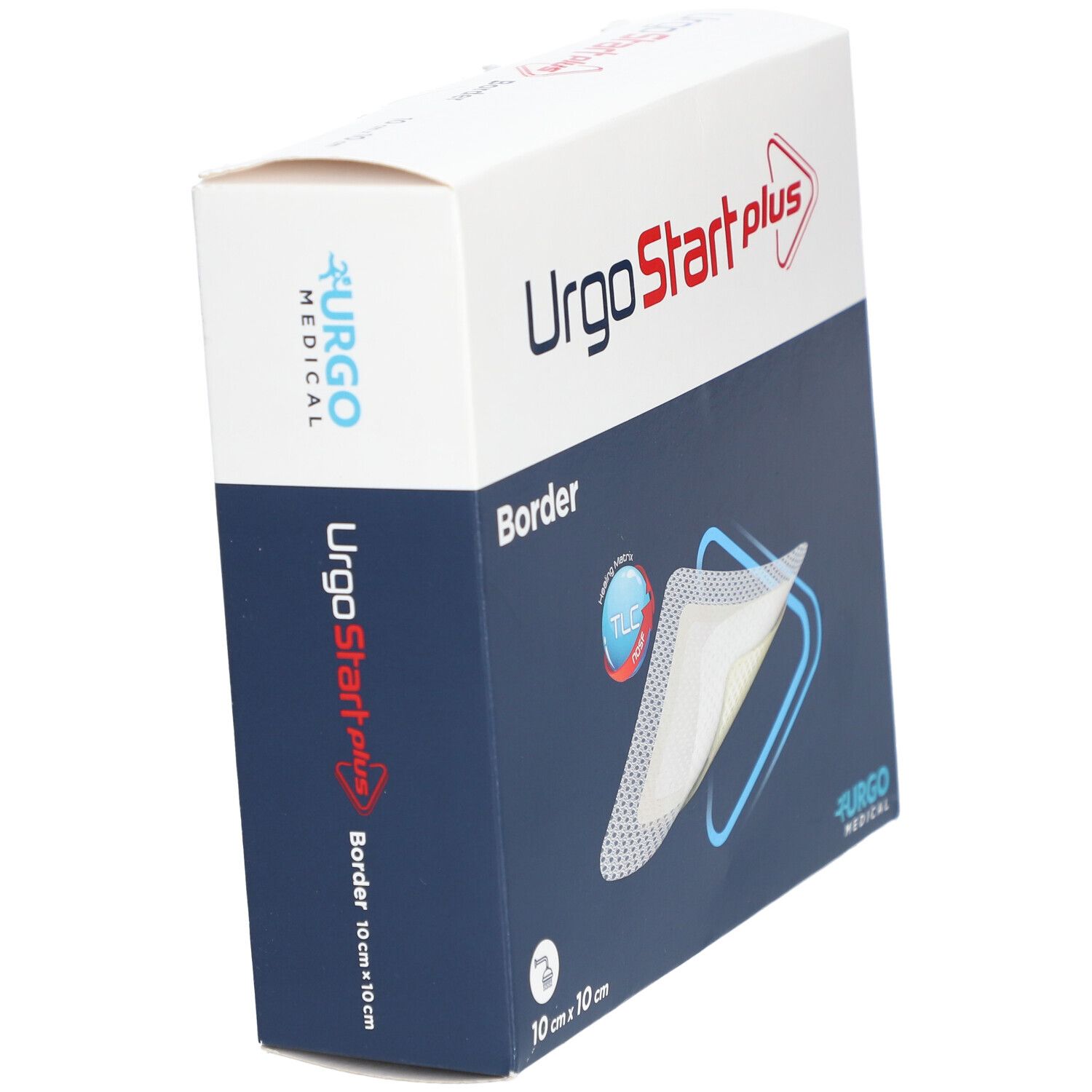 URGOSTART Plus Border Wundauflage 10x10cm 10 Stk