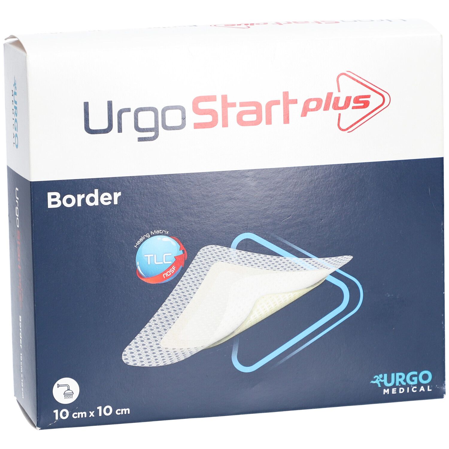 URGOSTART Plus Border Wundauflage 10x10cm 10 Stk