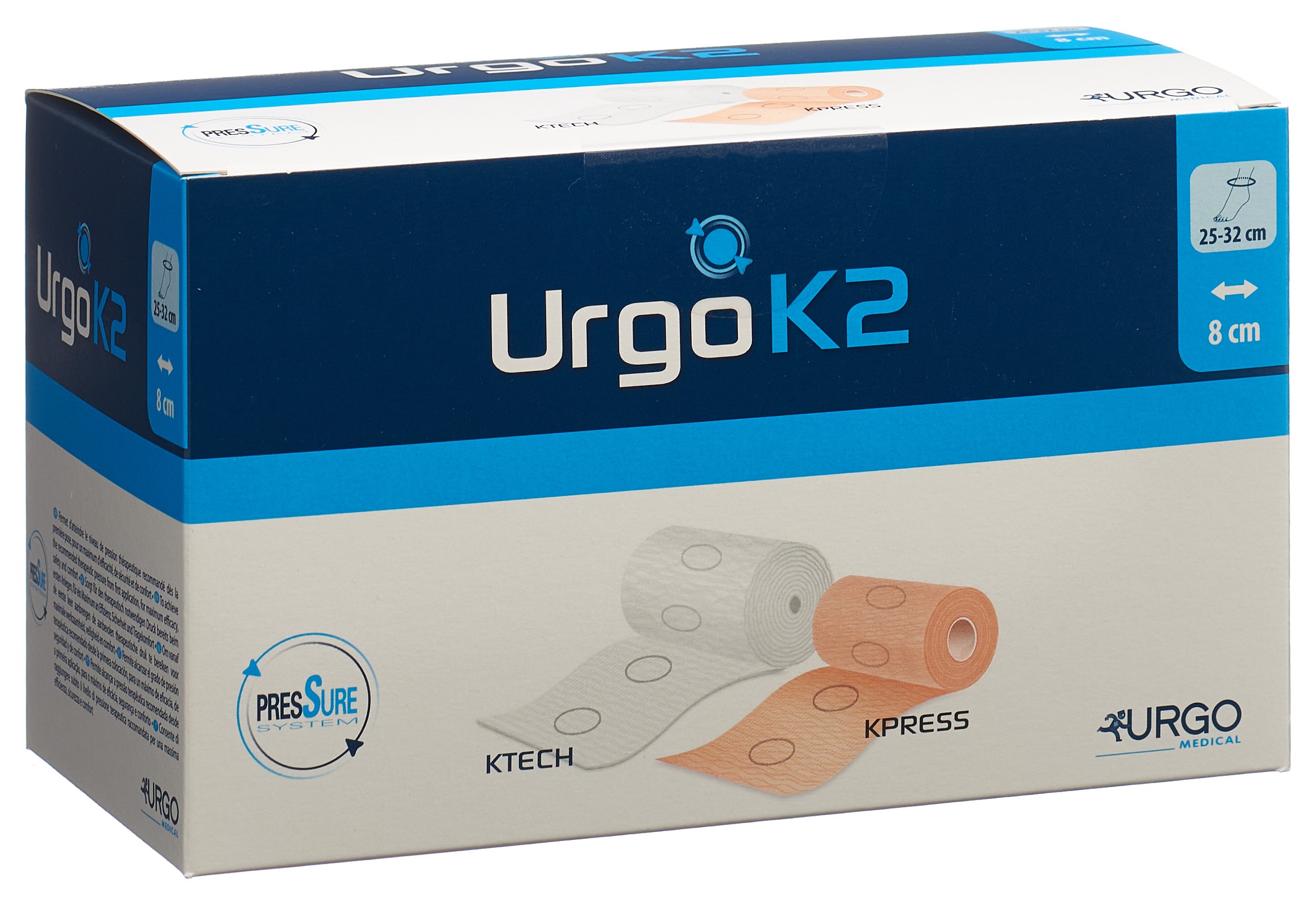 URGO K2 zweilagiger Kompressionsverb 25-32cm/8cm