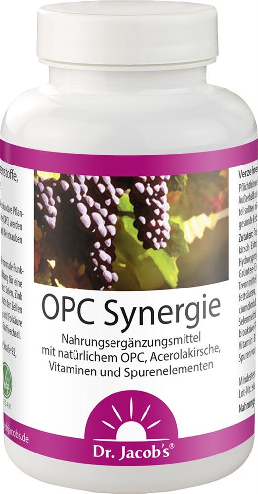 DR. JACOB'S OPC Synergie Traubenkern Kaps 120 Stk