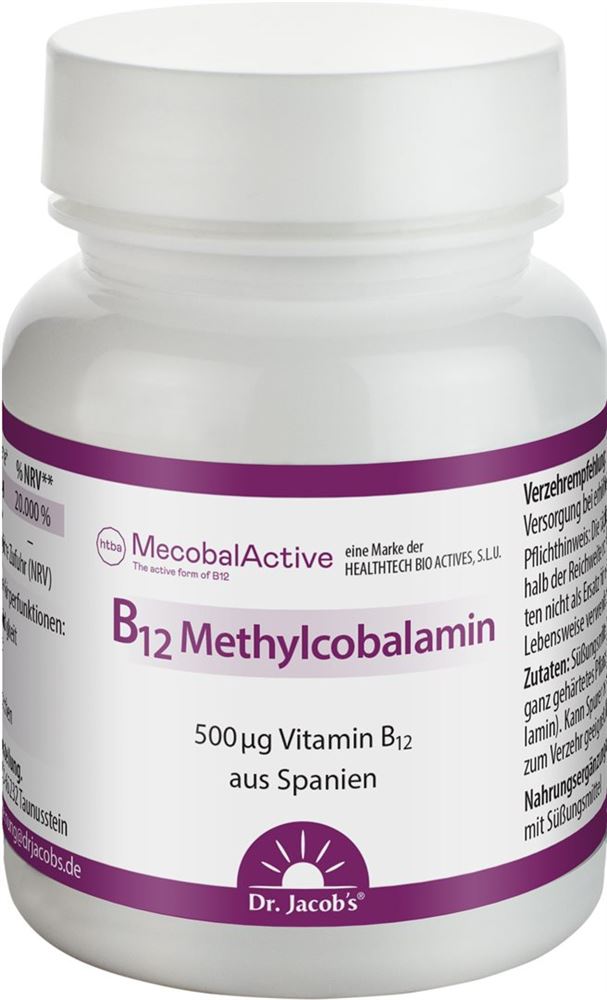 DR. JACOB'S B12 Methylcobalamin Lutschtabl 60 Stk