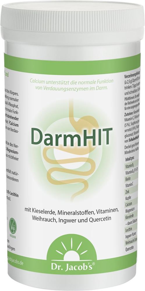 DR. JACOB'S DarmHIT Kieseler Plv Wei Que Kur 210 g