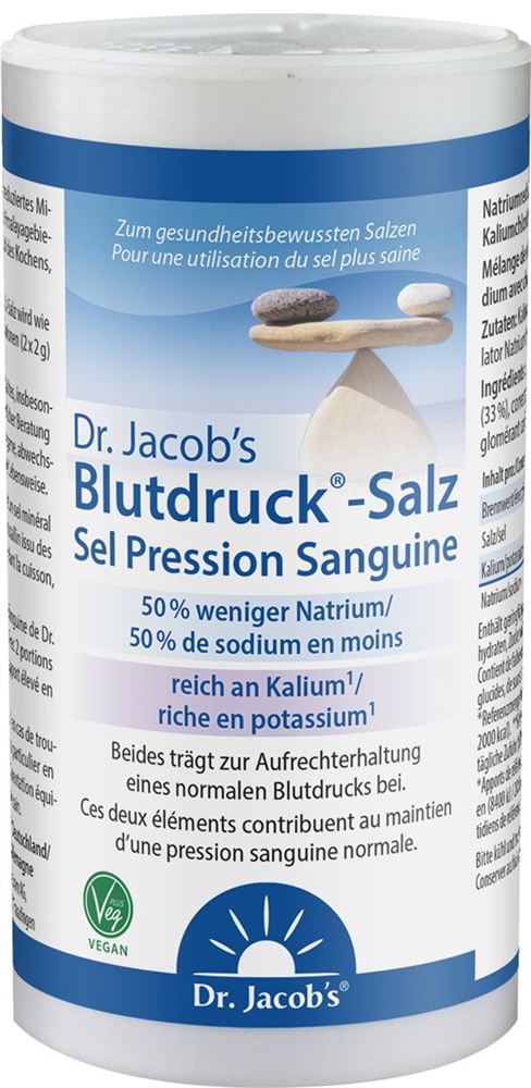 DR. JACOB'S Blutdruck-Salz Kalium 250 g
