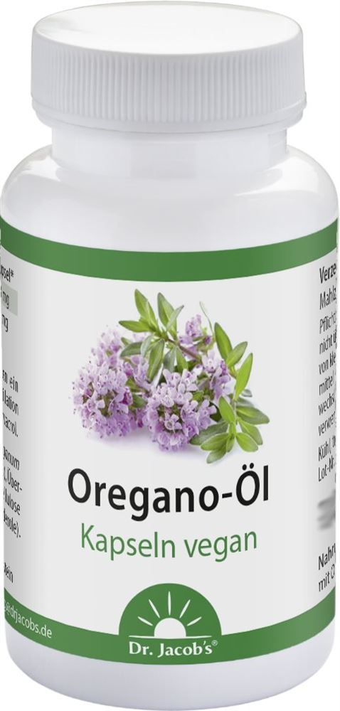 DR. JACOB'S Oregano-Öl Kaps vegan 60 Stk