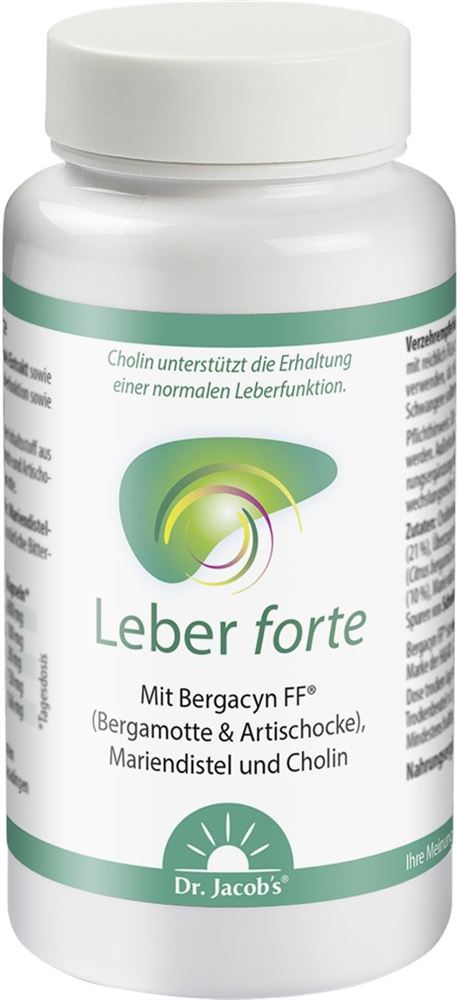 DR. JACOB'S Leber forte Bergamotte Kaps 60 Stk