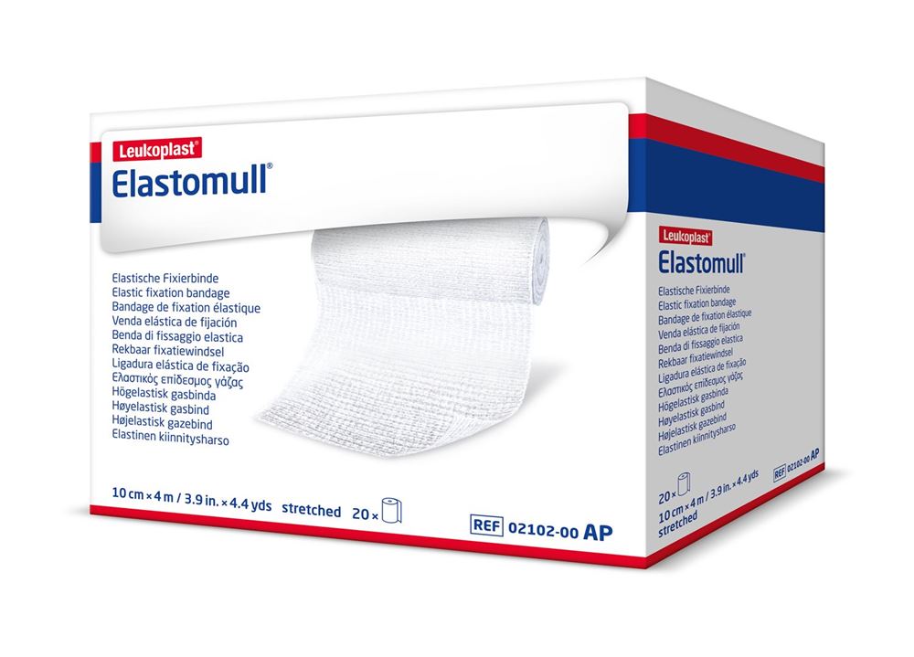 ELASTOMULL Gazebinde weiss 10cmx4m 20 Stk