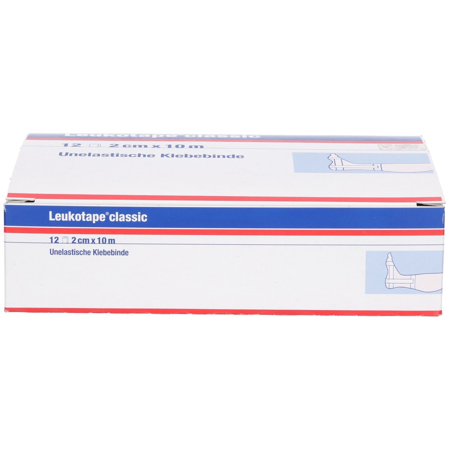 LEUKOTAPE classic economy 10mx2cm weiss 12 Stk