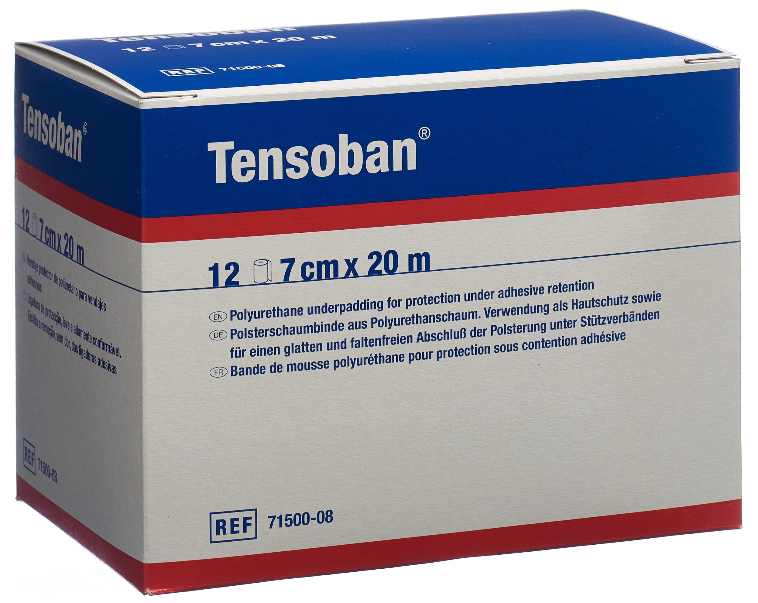 TENSOBAN Polsterschaumbinde 7cmx20m 12 Stk