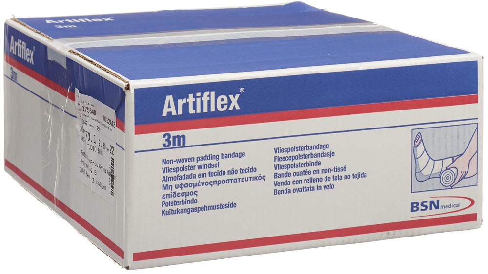 ARTIFLEX bande rembourrage 3mx10cm 30 pce