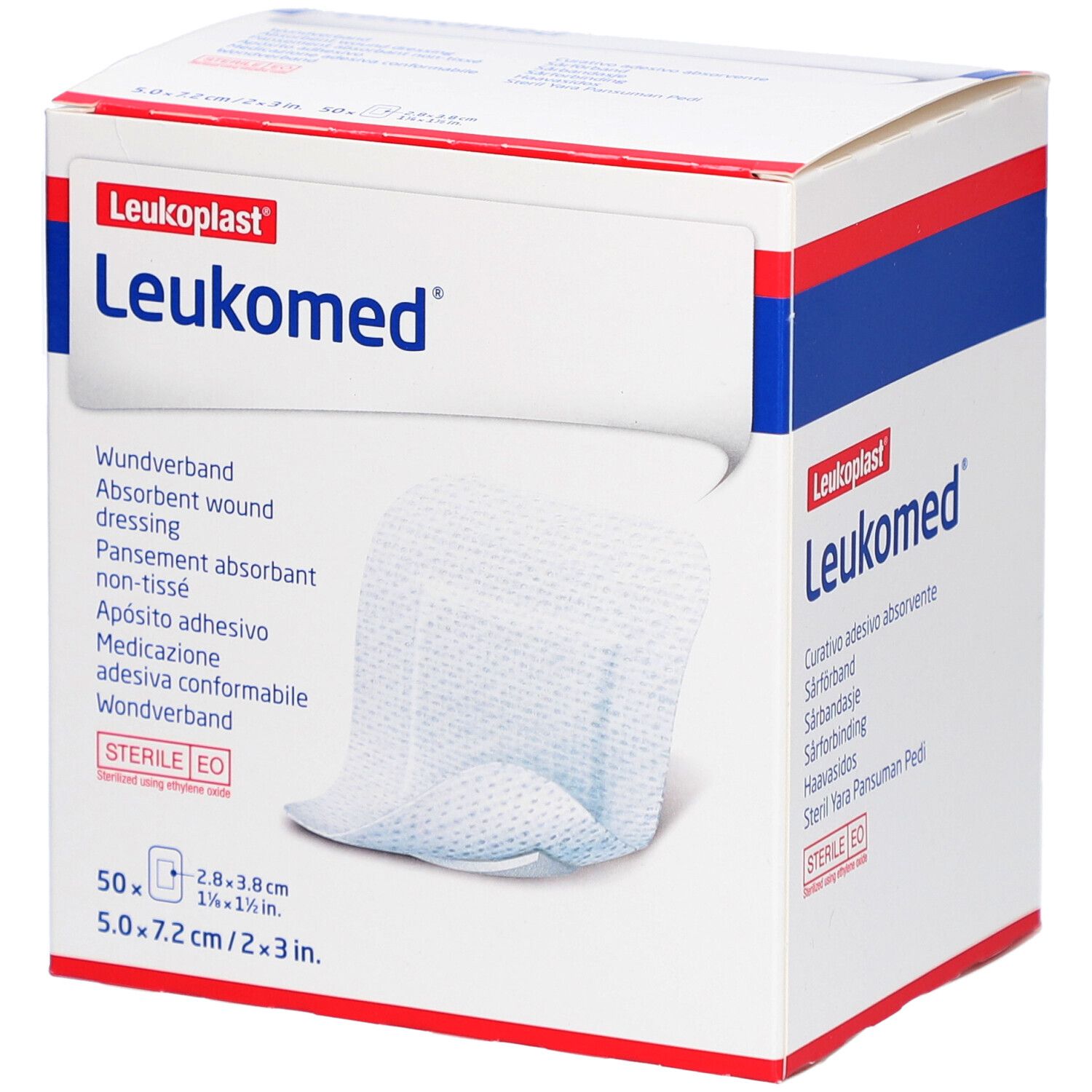 LEUKOMED Wundverband 7.2x5cm 50 Stk