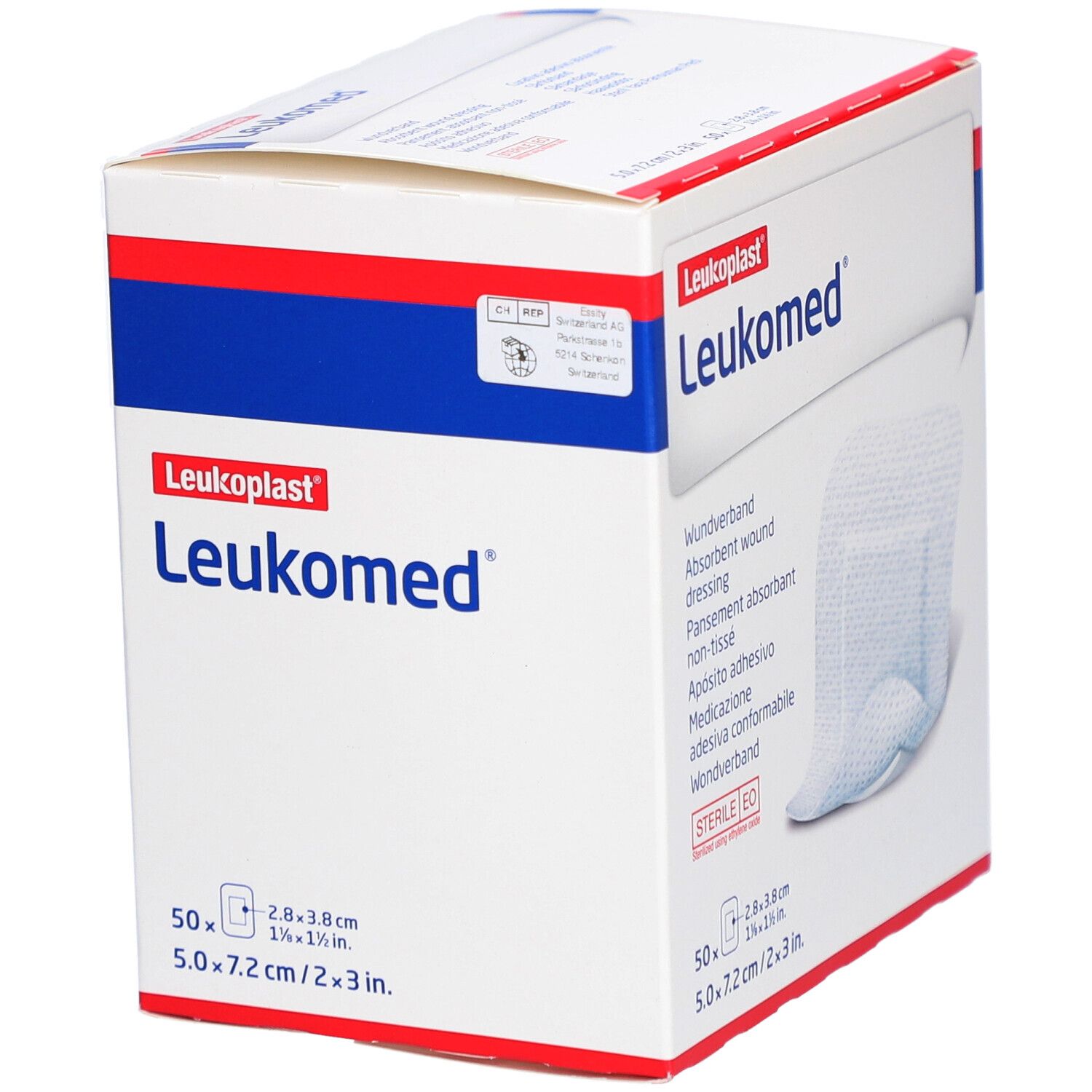 LEUKOMED Wundverband 7.2x5cm 50 Stk
