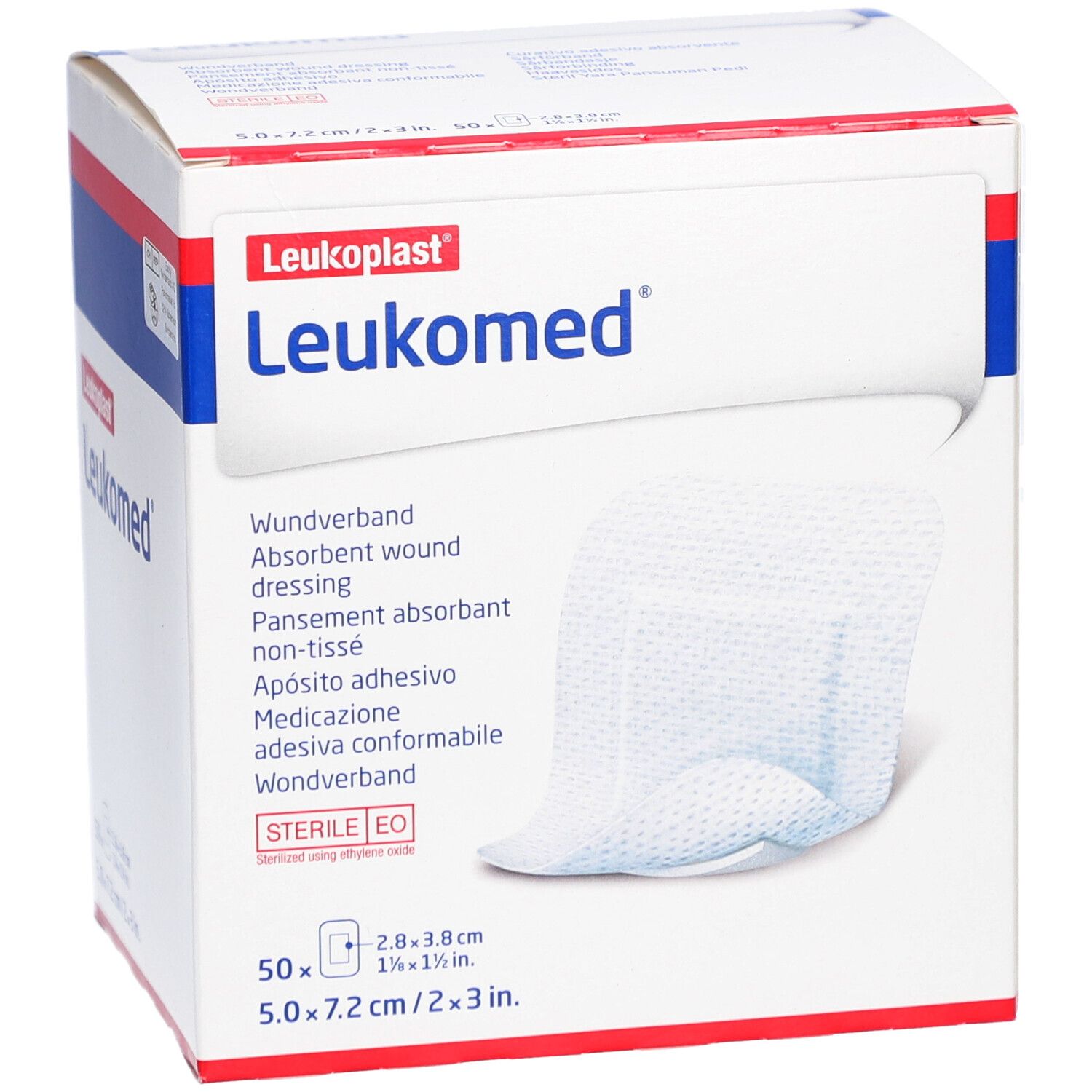 LEUKOMED Wundverband 7.2x5cm 50 Stk