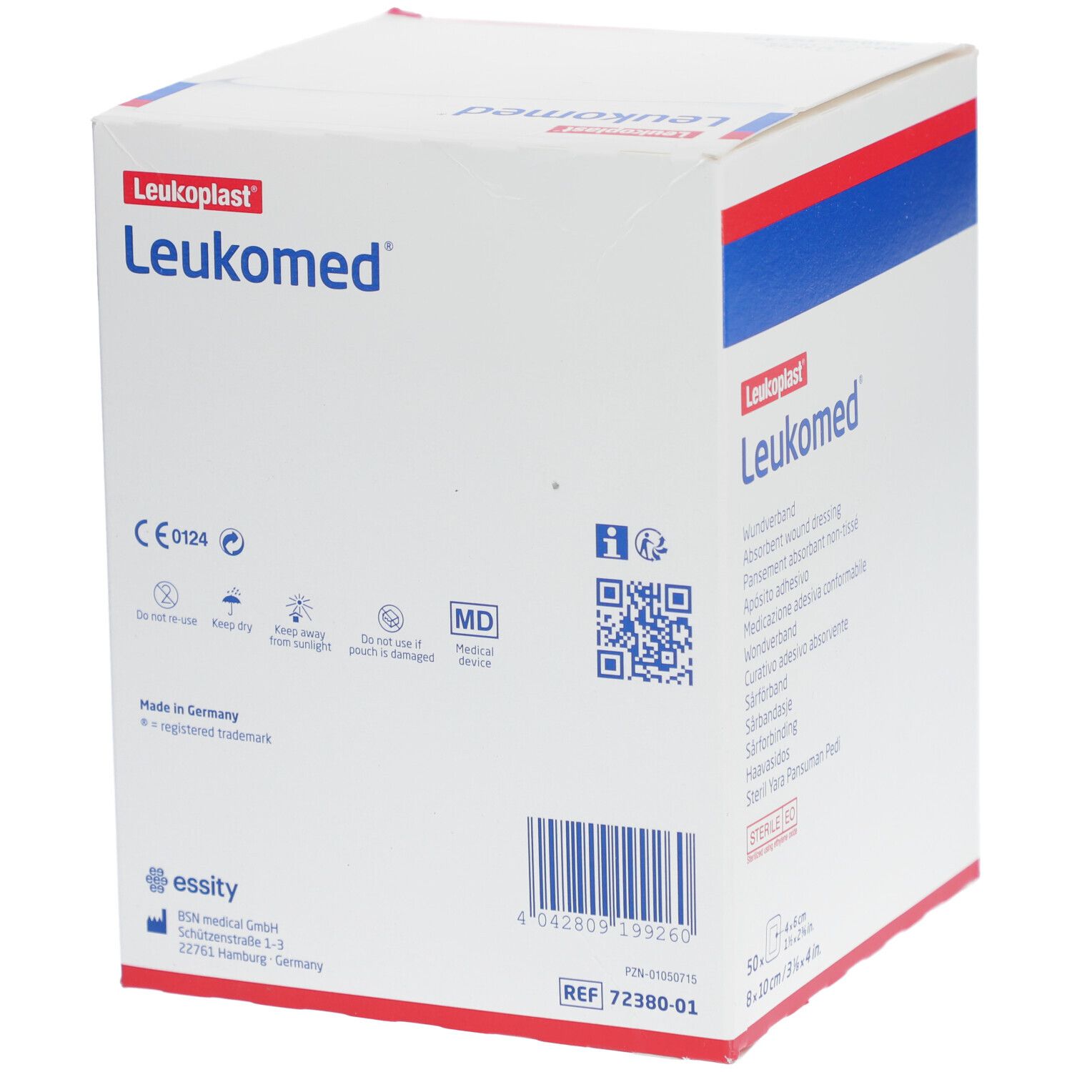 LEUKOMED Wundverband 8x10cm 50 Stk