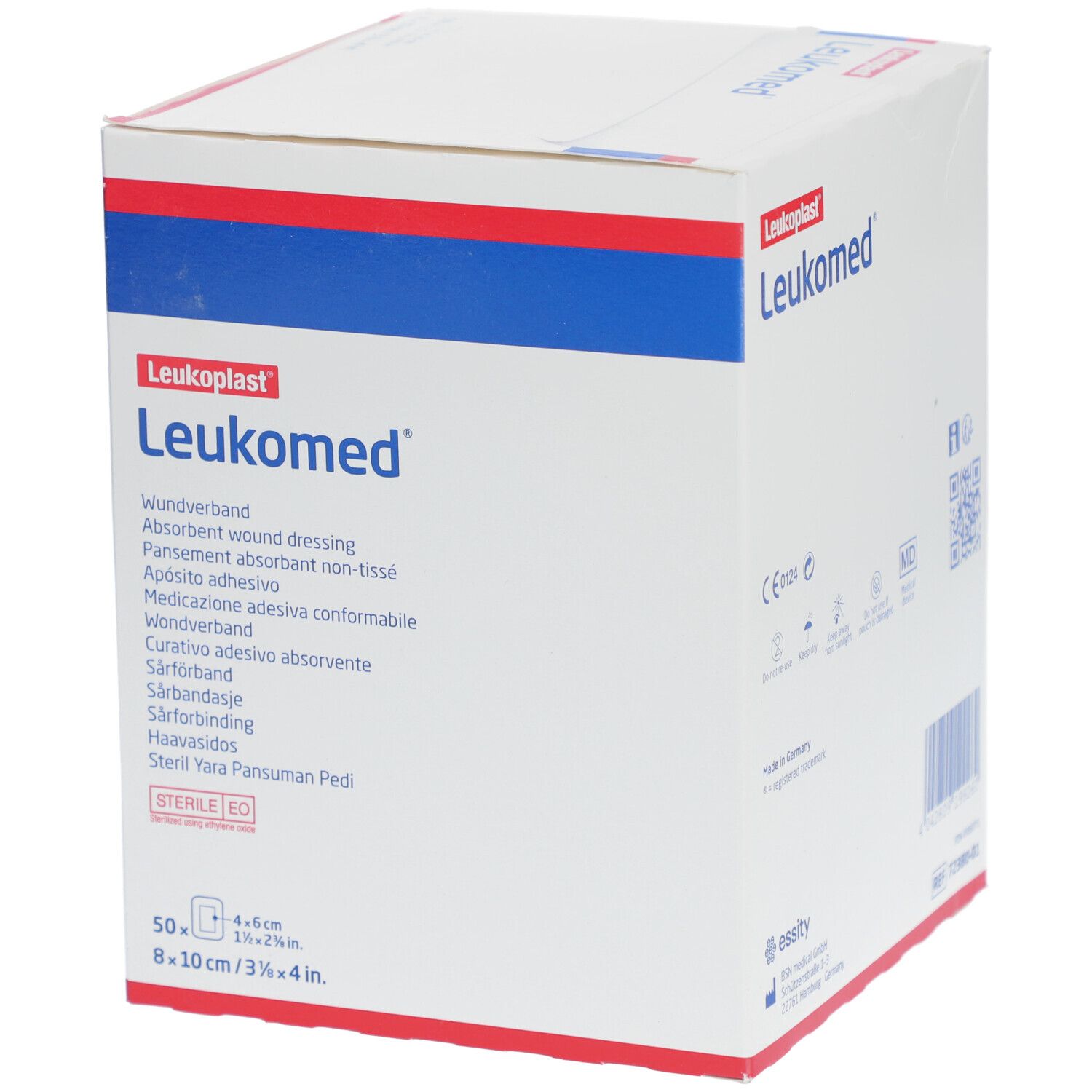 LEUKOMED Wundverband 8x10cm 50 Stk