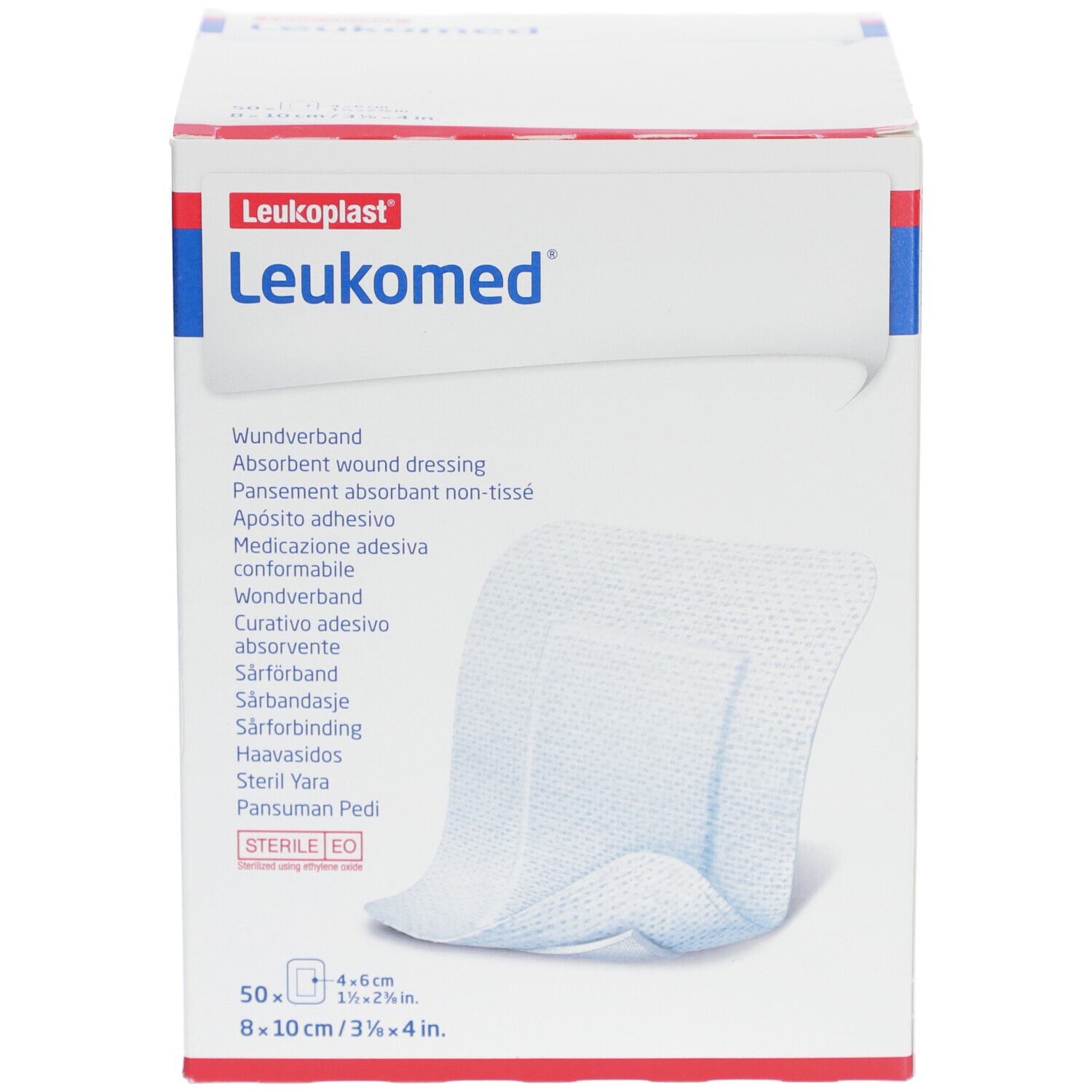 LEUKOMED Wundverband 8x10cm 50 Stk