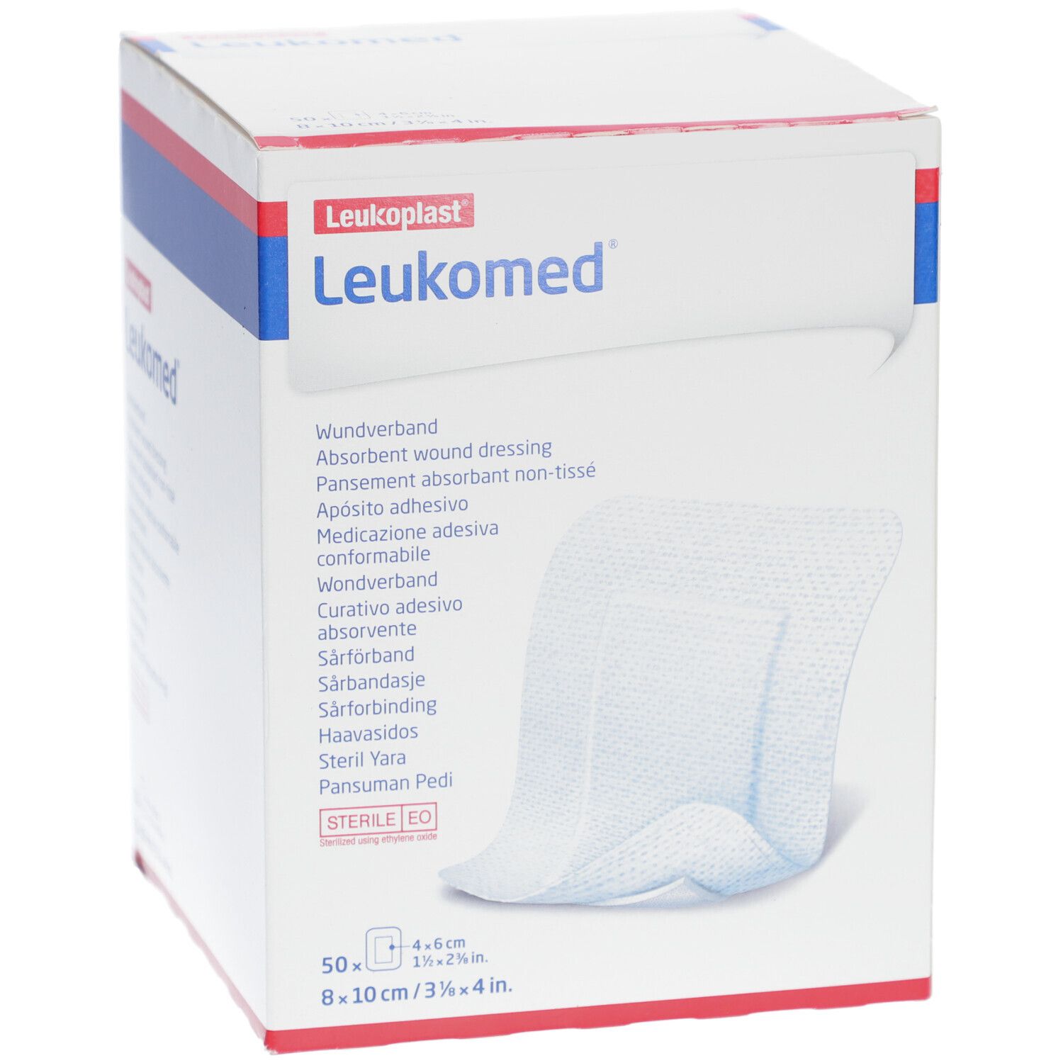 LEUKOMED Wundverband 8x10cm 50 Stk