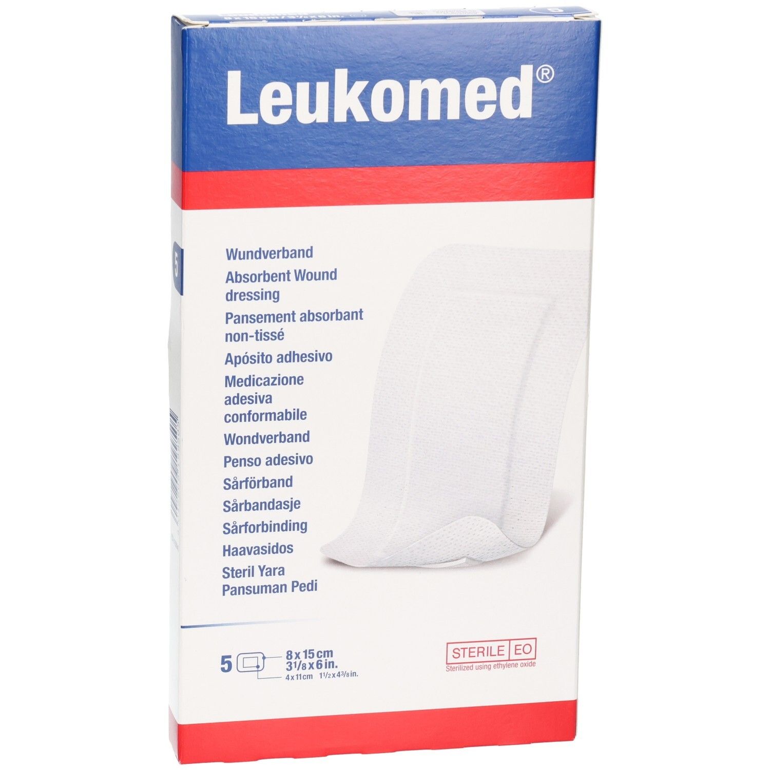 LEUKOMED Wundverband 8x15cm 5 Stk