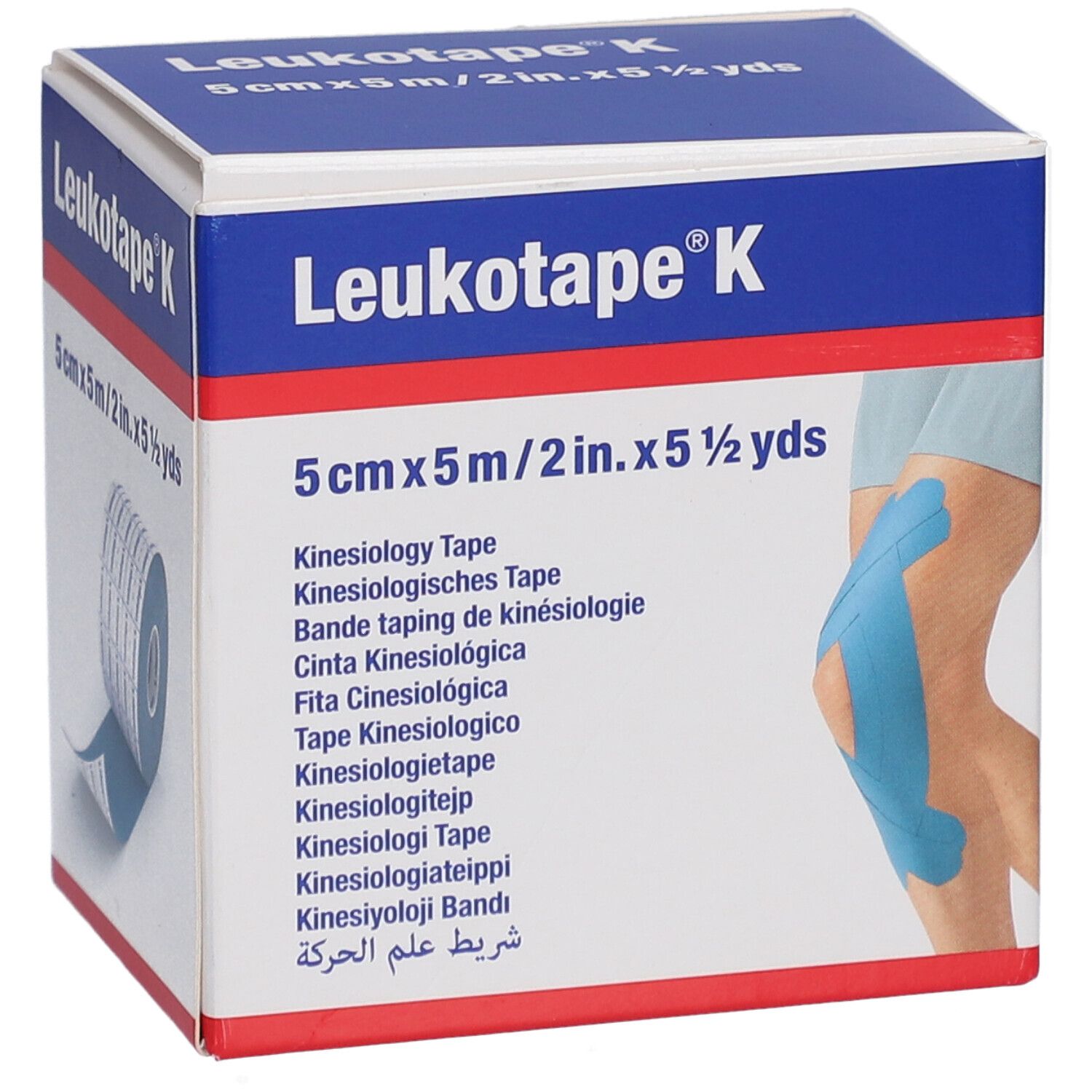 Tape Leukotape K 5cmx5m (blau)
