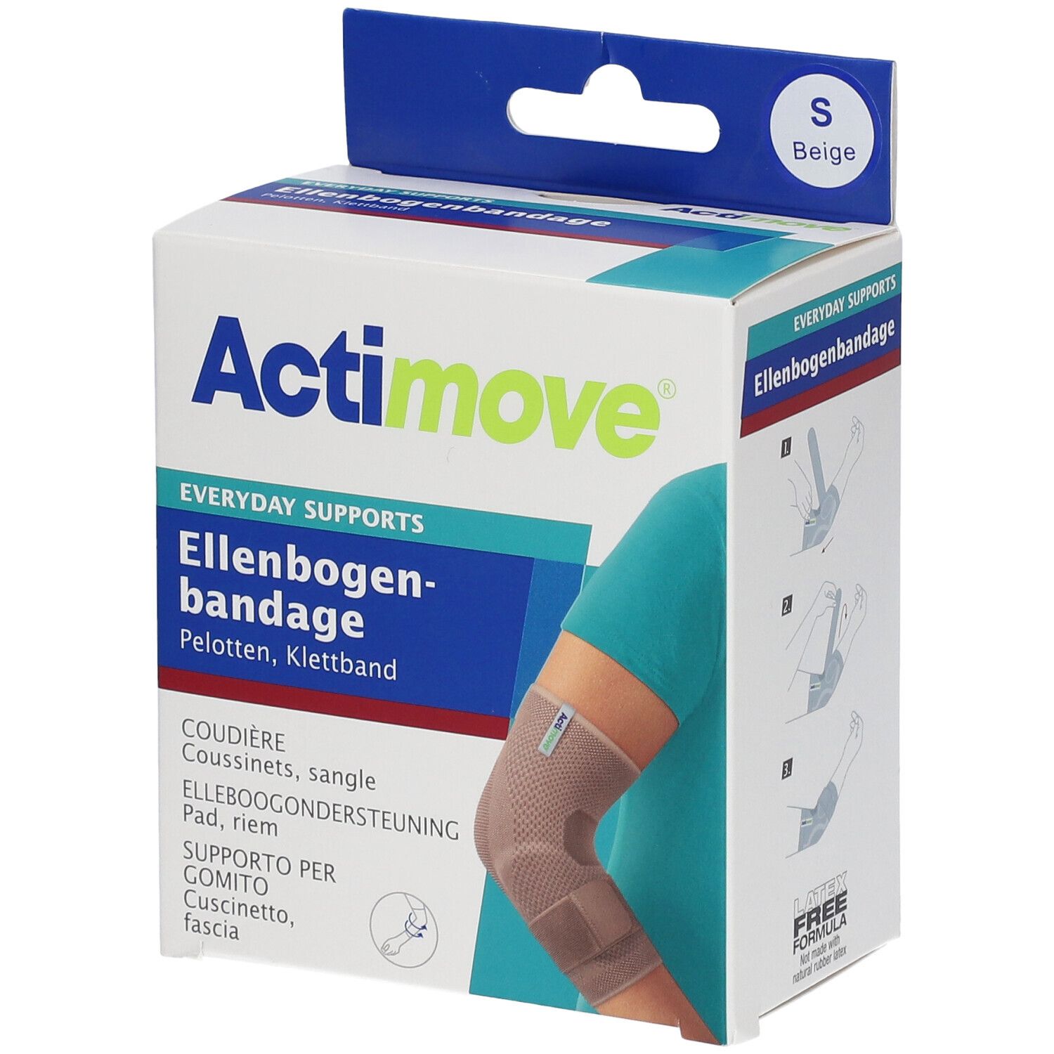 ACTIMOVE Everyday Support Ellenbogenband S Klettb