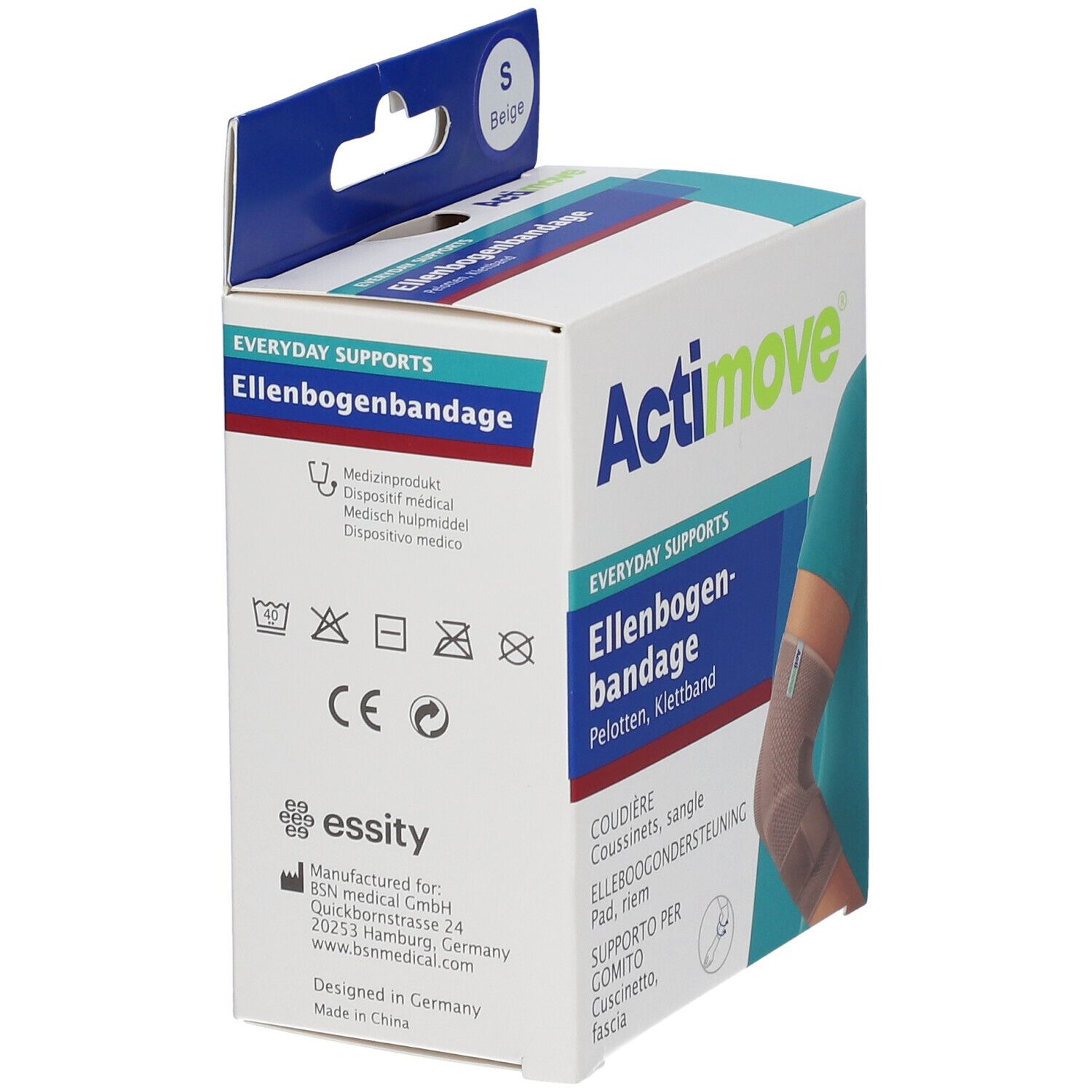 ACTIMOVE Everyday Support Ellenbogenband S Klettb