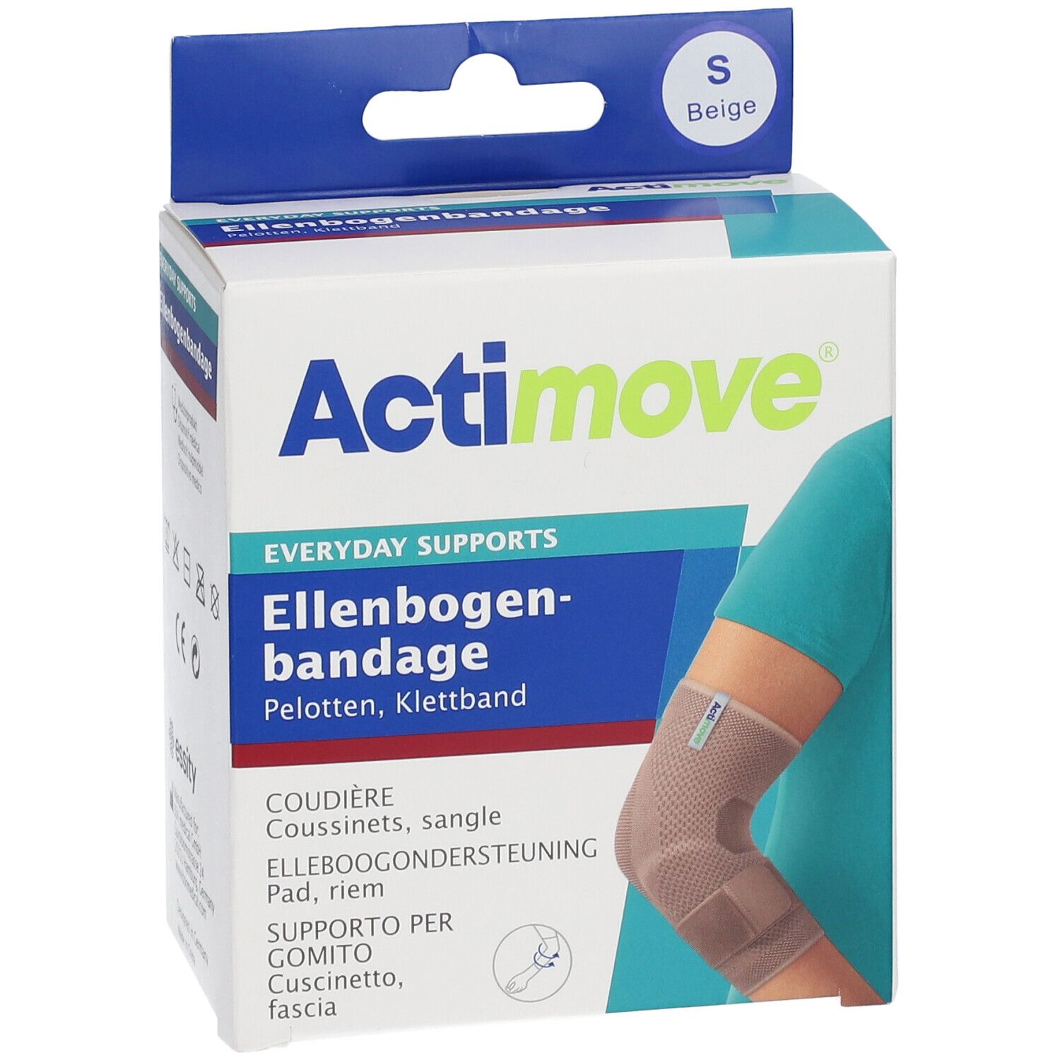 ACTIMOVE Everyday Support Ellenbogenband S Klettb