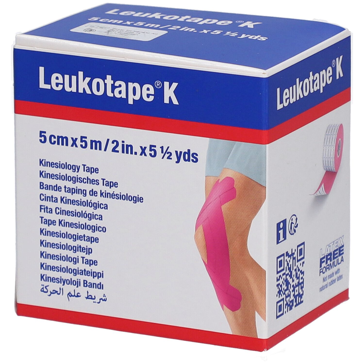 Tape Leukotape K 5cmx5m (pink)