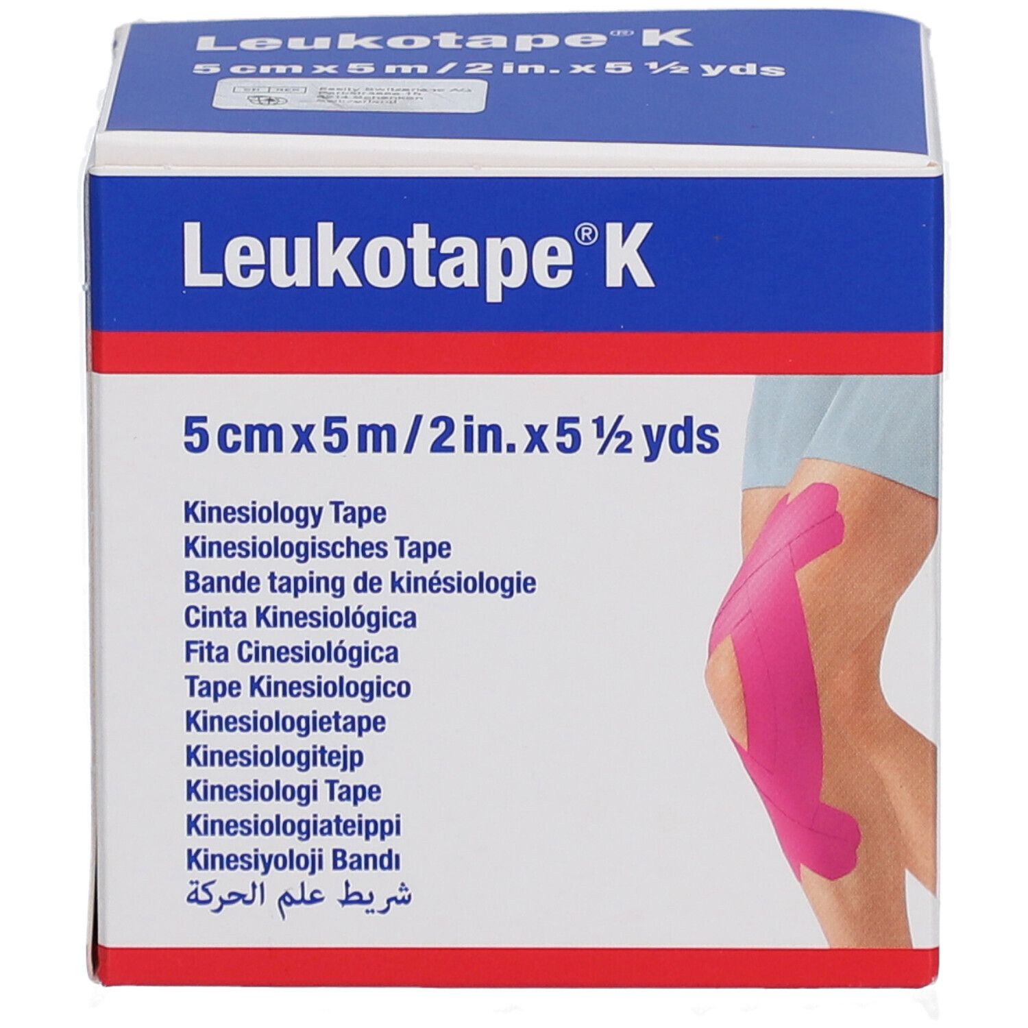 Tape Leukotape K 5cmx5m (pink)