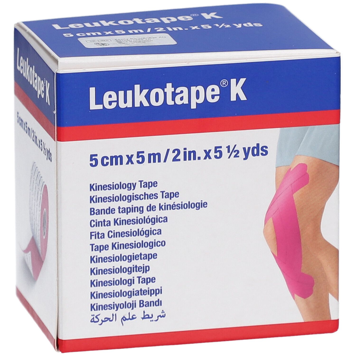 Tape Leukotape K 5cmx5m (pink)