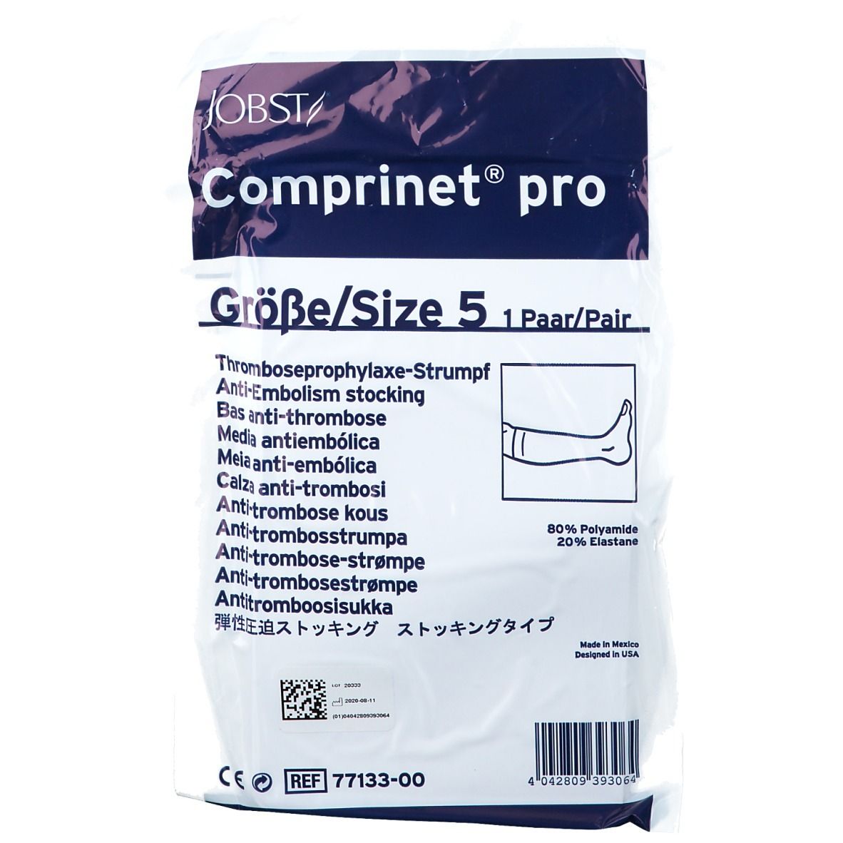 COMPRINET Pro 53-66cm Sondergrösse Kniel 1 Paar