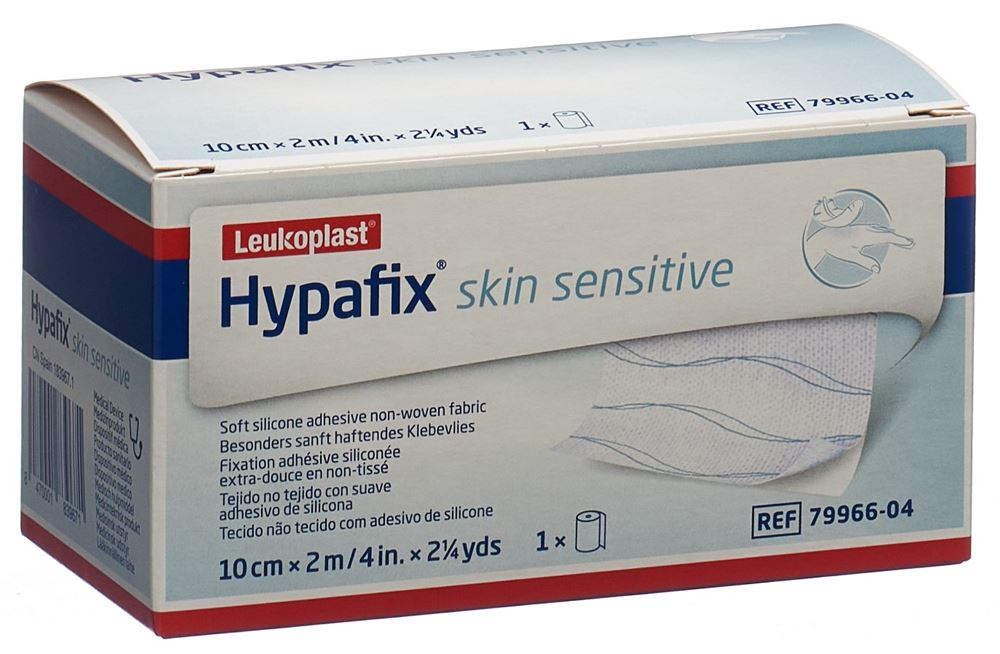 HYPAFIX Skin sensitive siliconé 10cmx2m