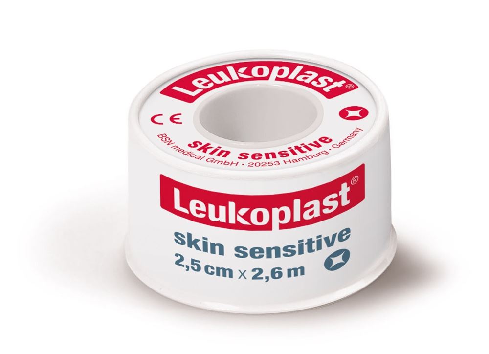 LEUKOPLAST skin sens sil 2.5cmx2.6m 12 pce