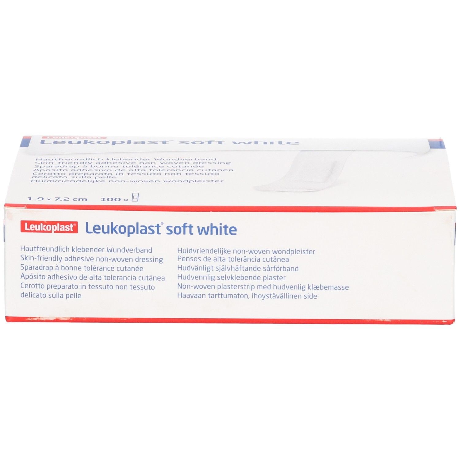 Pflaster Leukoplast Soft (weiss, 1.9x7.2cm)